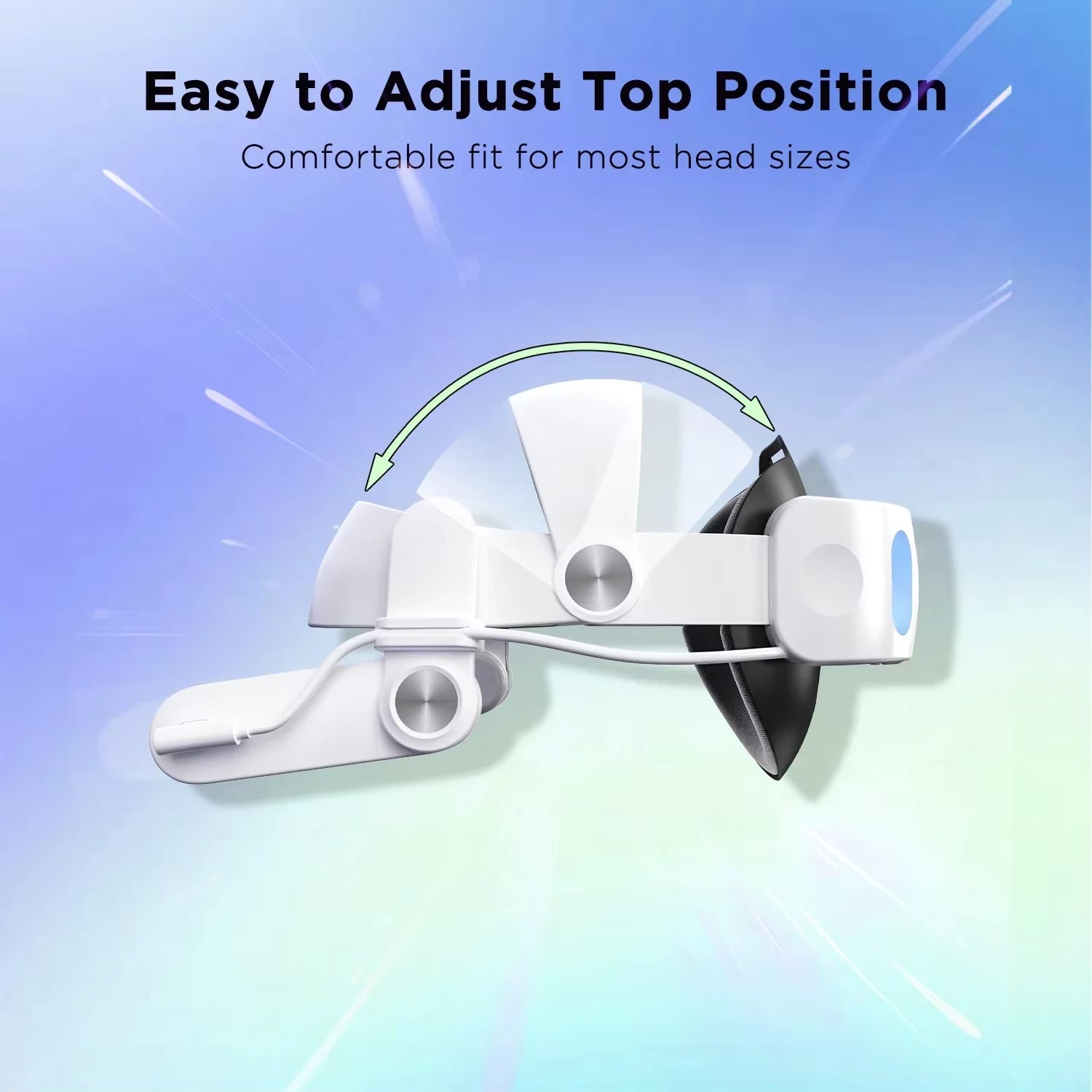 10000Mah Battery Comfort Head Strap for  3/3S Replacement Elite Strap PD18W Charging Enhanced Playtime, Carrying Case