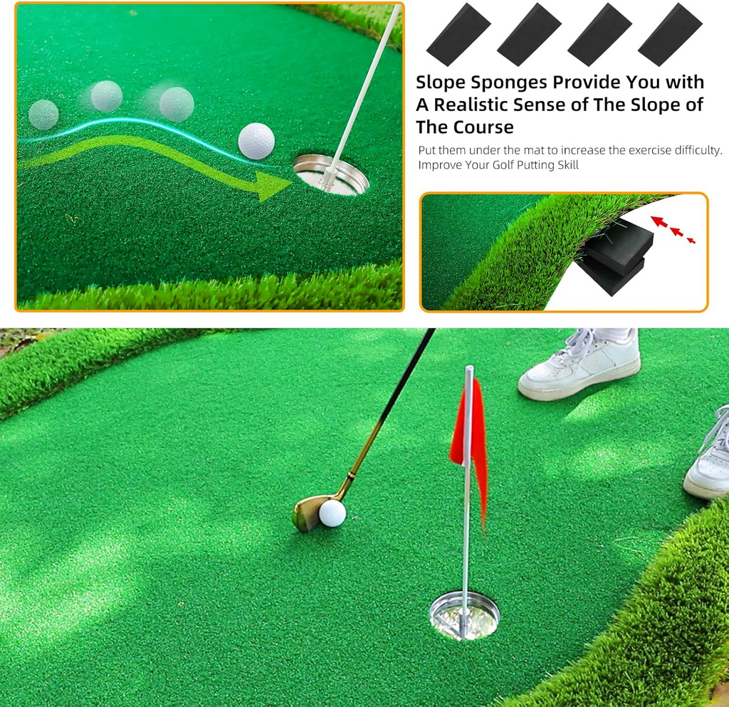 Golf Putting Green (16ft, Style A)