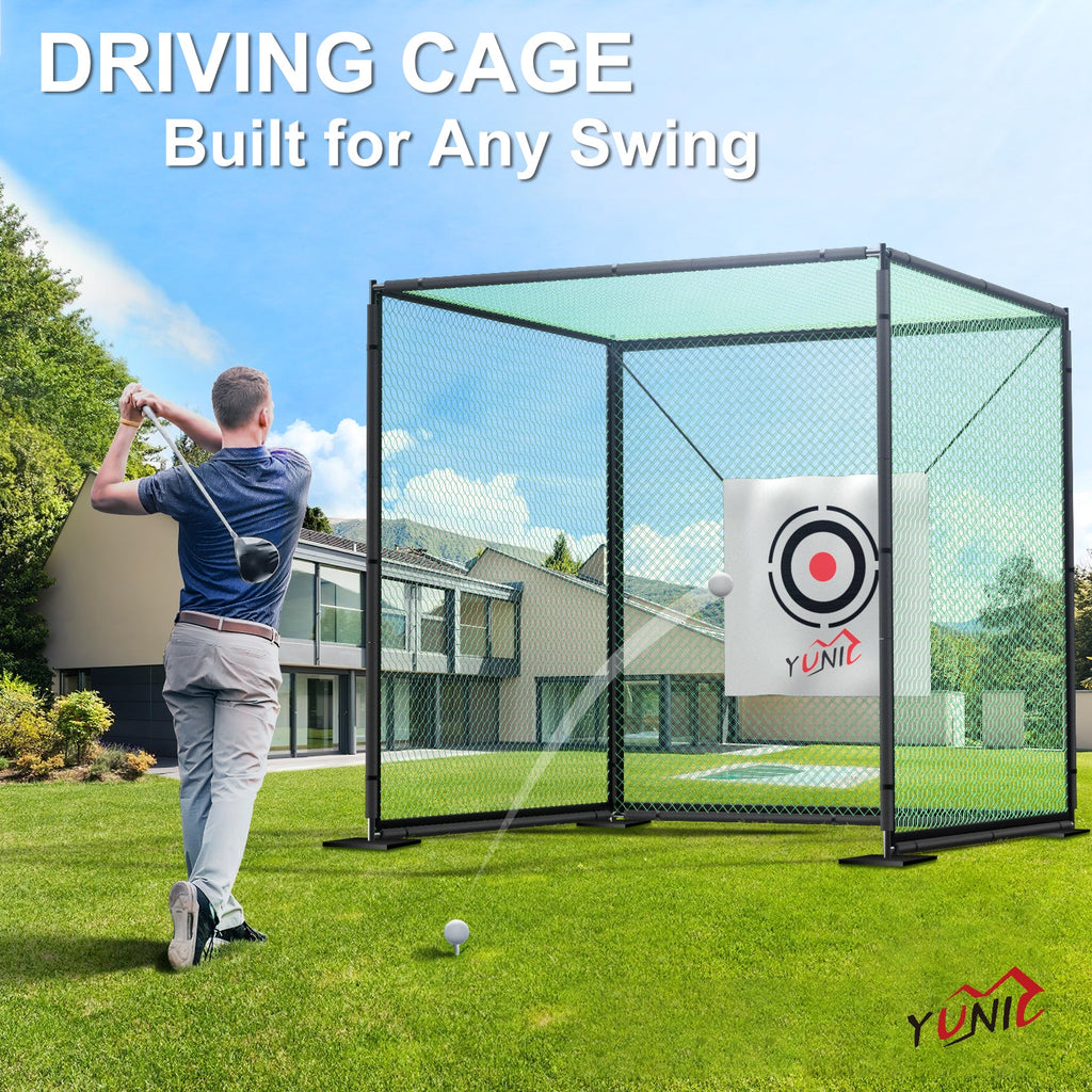 Golf Driving Practice Cage (Green)