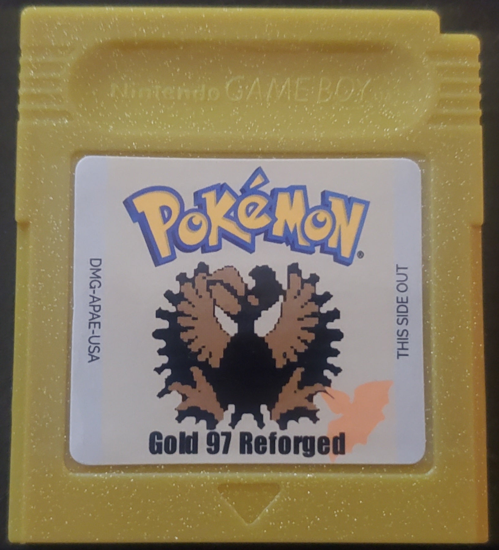 GBC Pokemon ROM Hack Video Game Cartridge GameBoy Color
