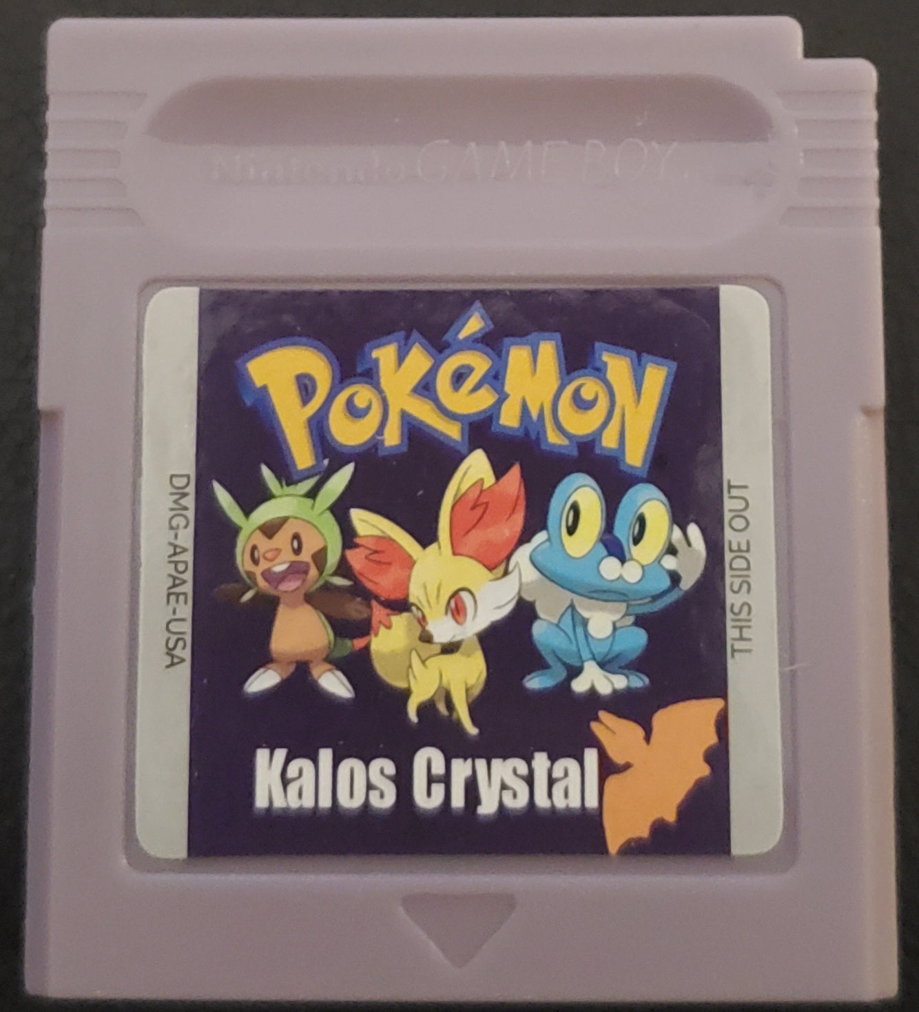 GBC Pokemon ROM Hack Video Game Cartridge GameBoy Color