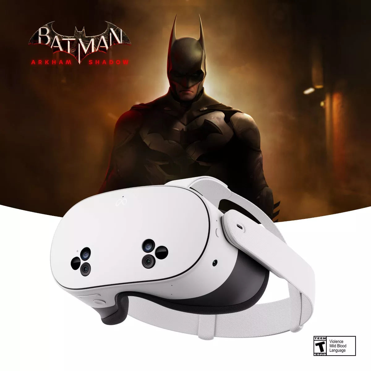 Meta Quest 3S All-In-One Virtual Reality Headset – Includes Batman: Arkham Shadow and a 3-Month Trial of Meta Horizon+