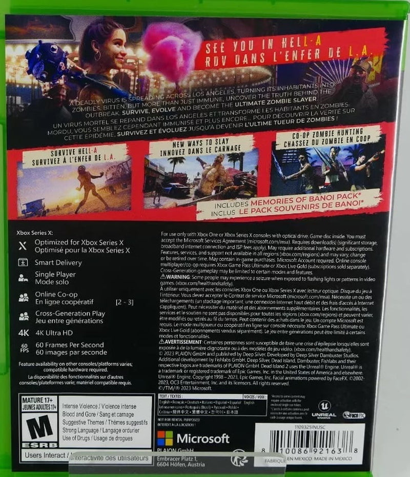 Dead Island 2 - Standard Edition for Xbox Series X