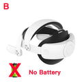 10000Mah Battery Comfort Head Strap for  3/3S Replacement Elite Strap PD18W Charging Enhanced Playtime, Carrying Case