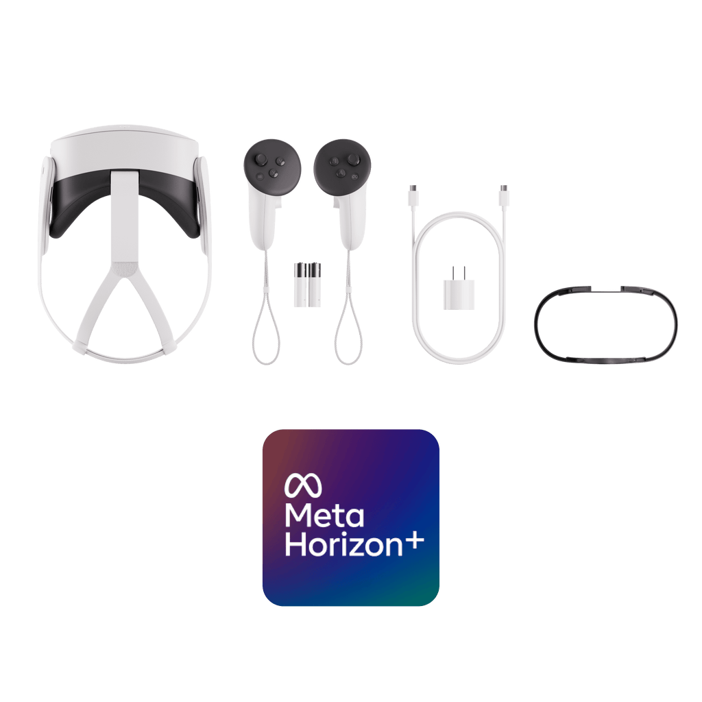 Quest 3S 256GB VR Headset — Level up with Double the Storage — 2X Graphical Processing Power — Virtual Reality without Wires — Access to 40+ Games with a 3-Month Trial of  Horizon+