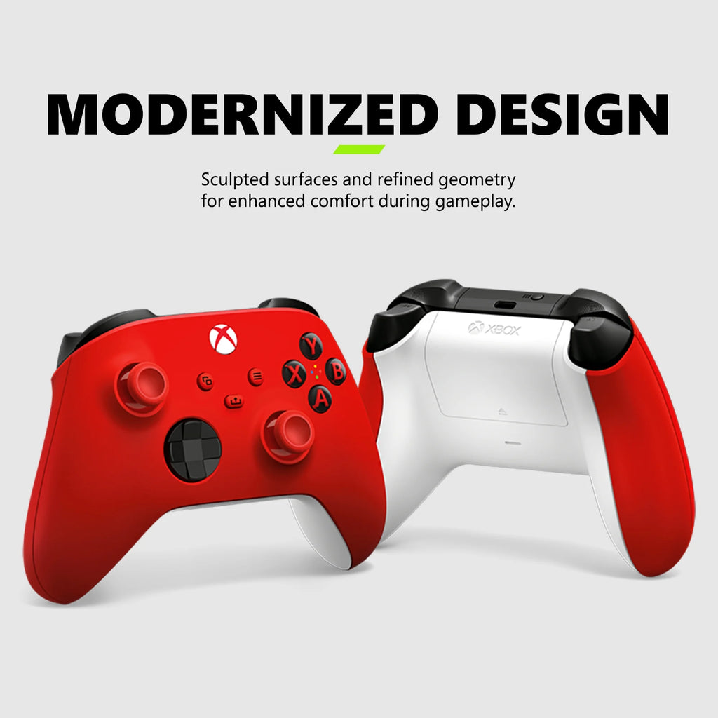 Wireless Controller - Pulse Red – for  Series X|S,  One, Pcs, and Cloud-Enabled Devices
