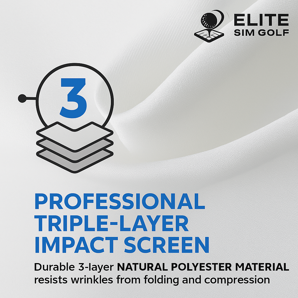 Birdie 10 Golf Simulator Enclosure by Elite Sim Golf