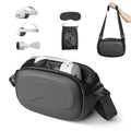 Syntech Carrying Case Compatible with Meta Quest 3S/Quest 3/Oculus Quest 2/Vision Pro, Portable Travel Case with Shoulder Strap for VR Gaming Headset Accessories and Controllers, Crossbody Storage Bag